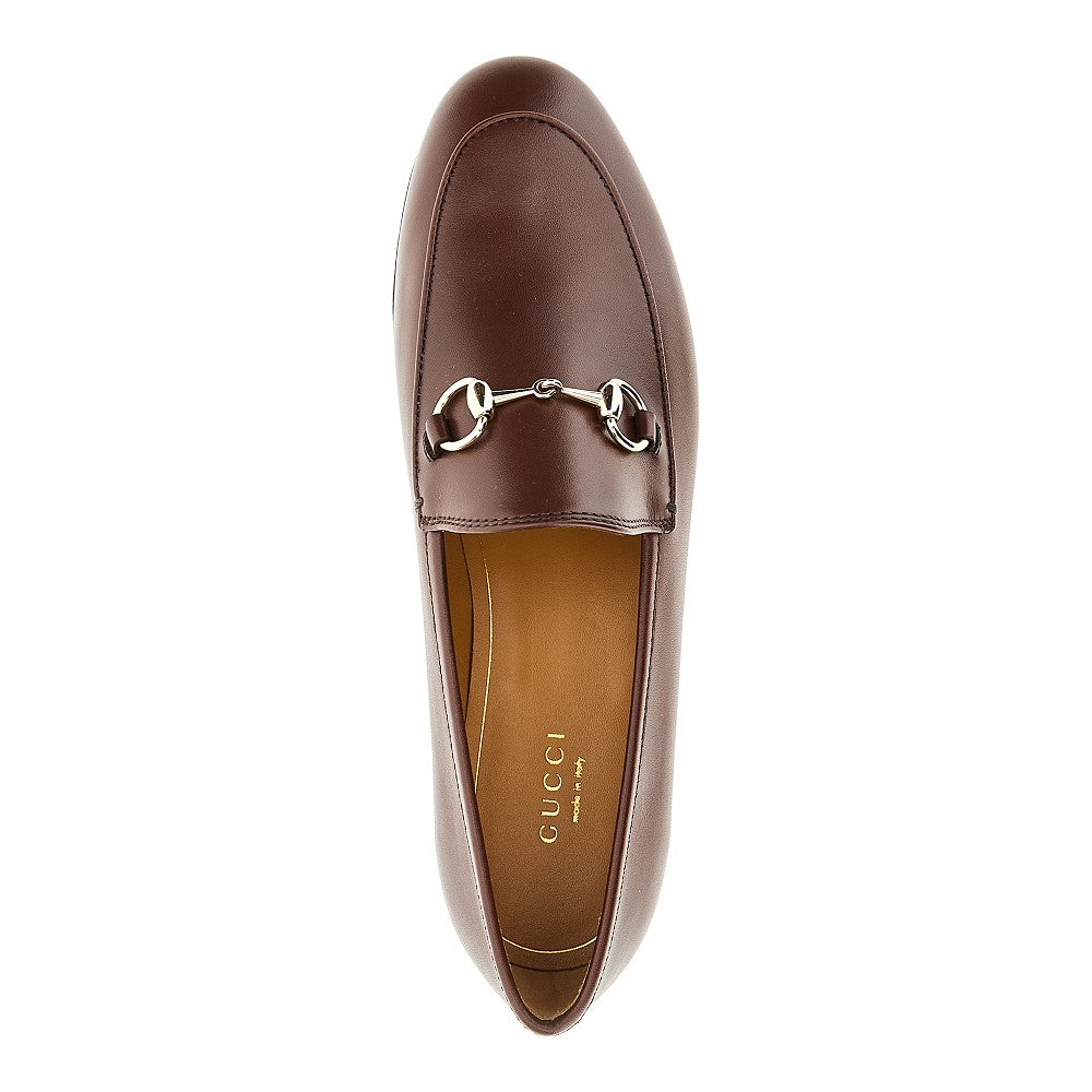 GUCCI 36+ leather jordaan loafers