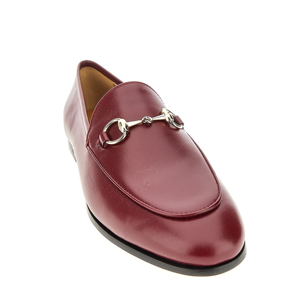 GUCCI 36+ leather jordaan loafers