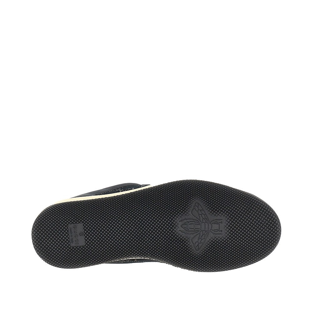 strass-embellished screener sneakers