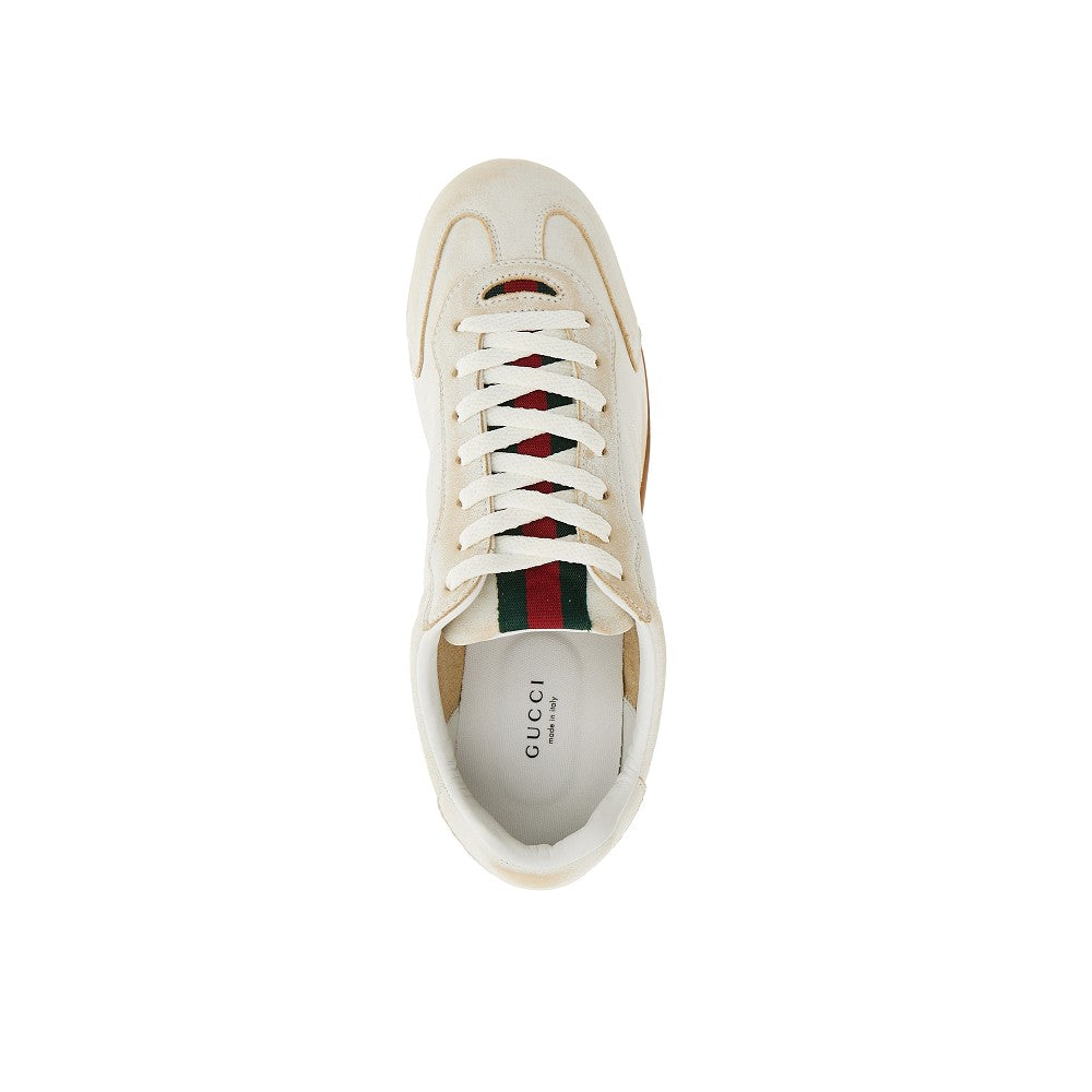 GUCCI 39 gucci shift leather sneakers