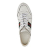 stretch leather sneakers
