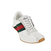 suede leather and mesh tempo sneakers