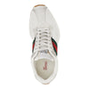 suede leather and mesh tempo sneakers