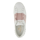 VALENTINO GARAVANI 36 open leather sneakers
