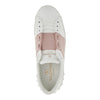 open leather sneakers