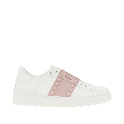 VALENTINO GARAVANI 40 rockstud untitled leather sneakers