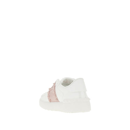 VALENTINO GARAVANI 40 rockstud untitled leather sneakers