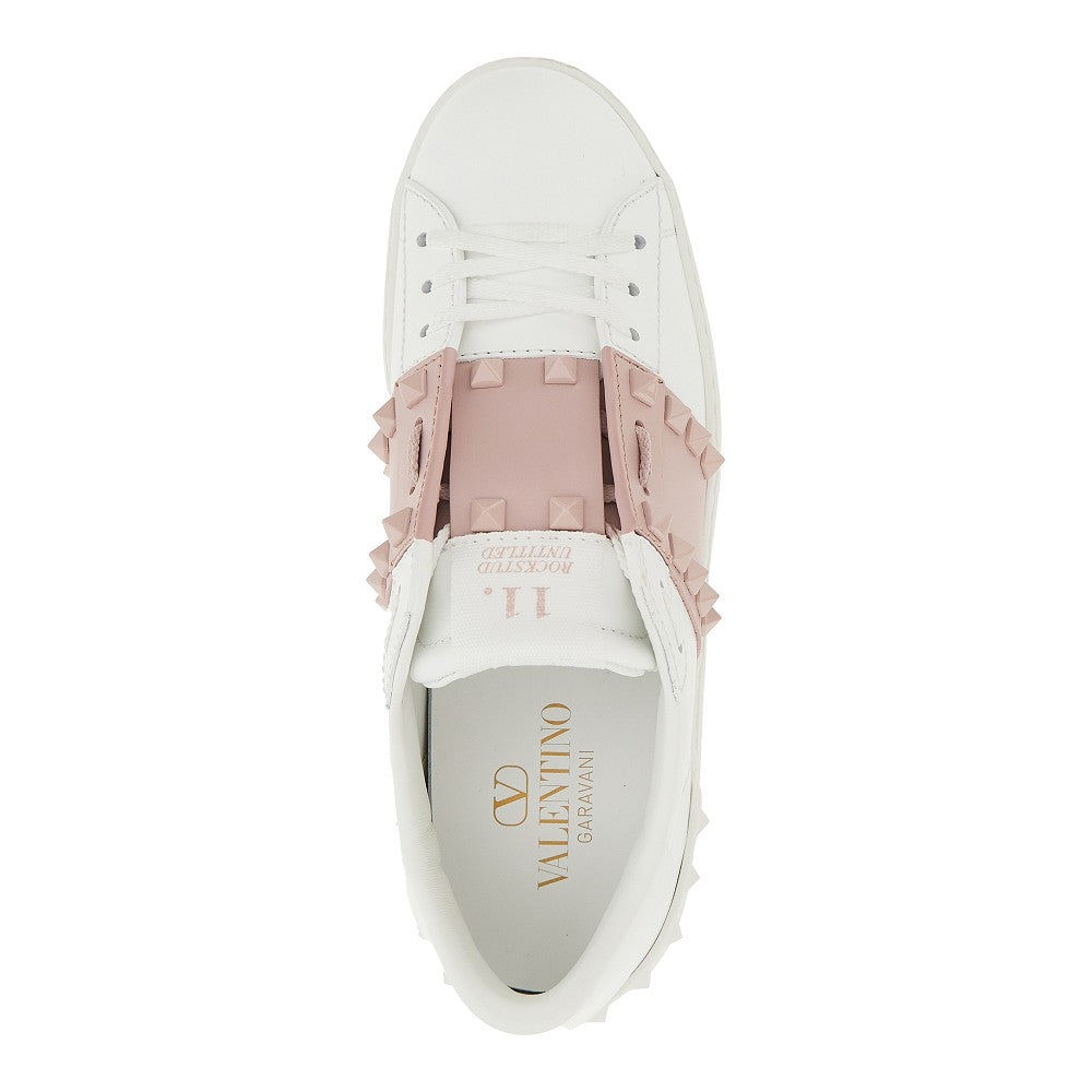 VALENTINO GARAVANI 40 rockstud untitled leather sneakers