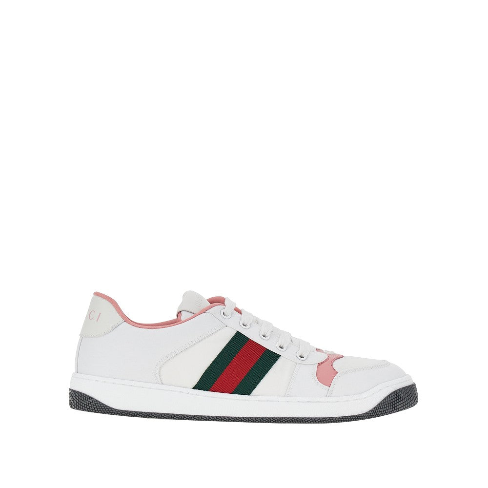 screener sneakers with web ribbon detail