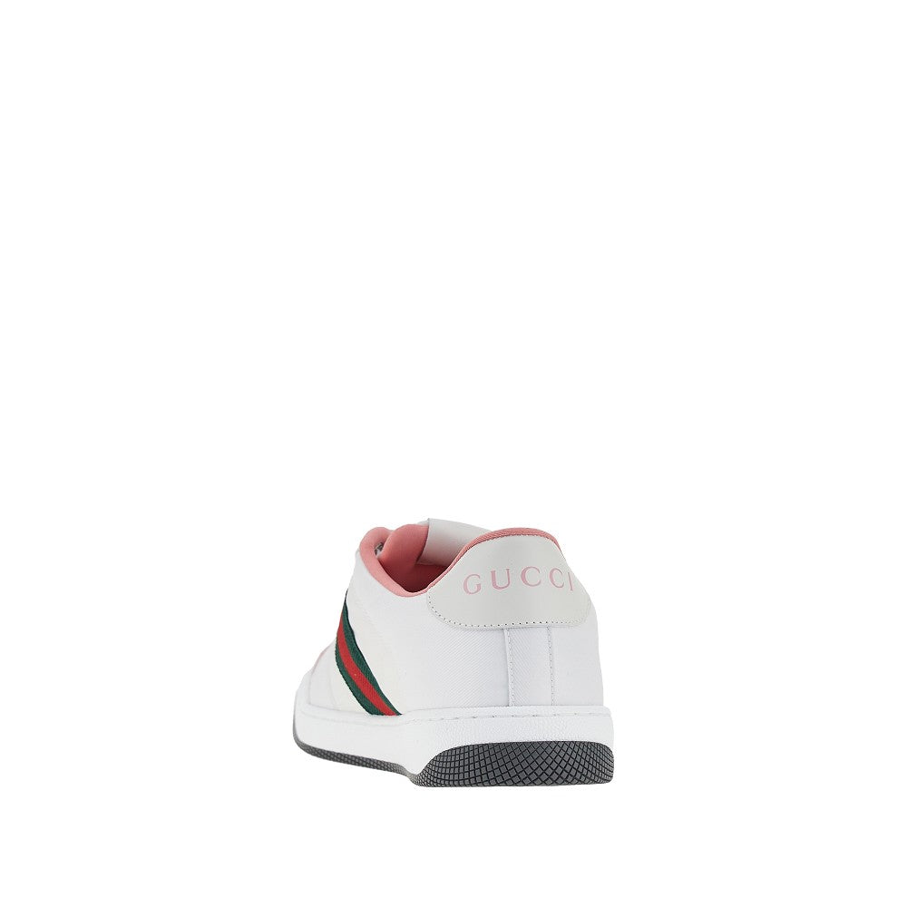 screener sneakers with web ribbon detail