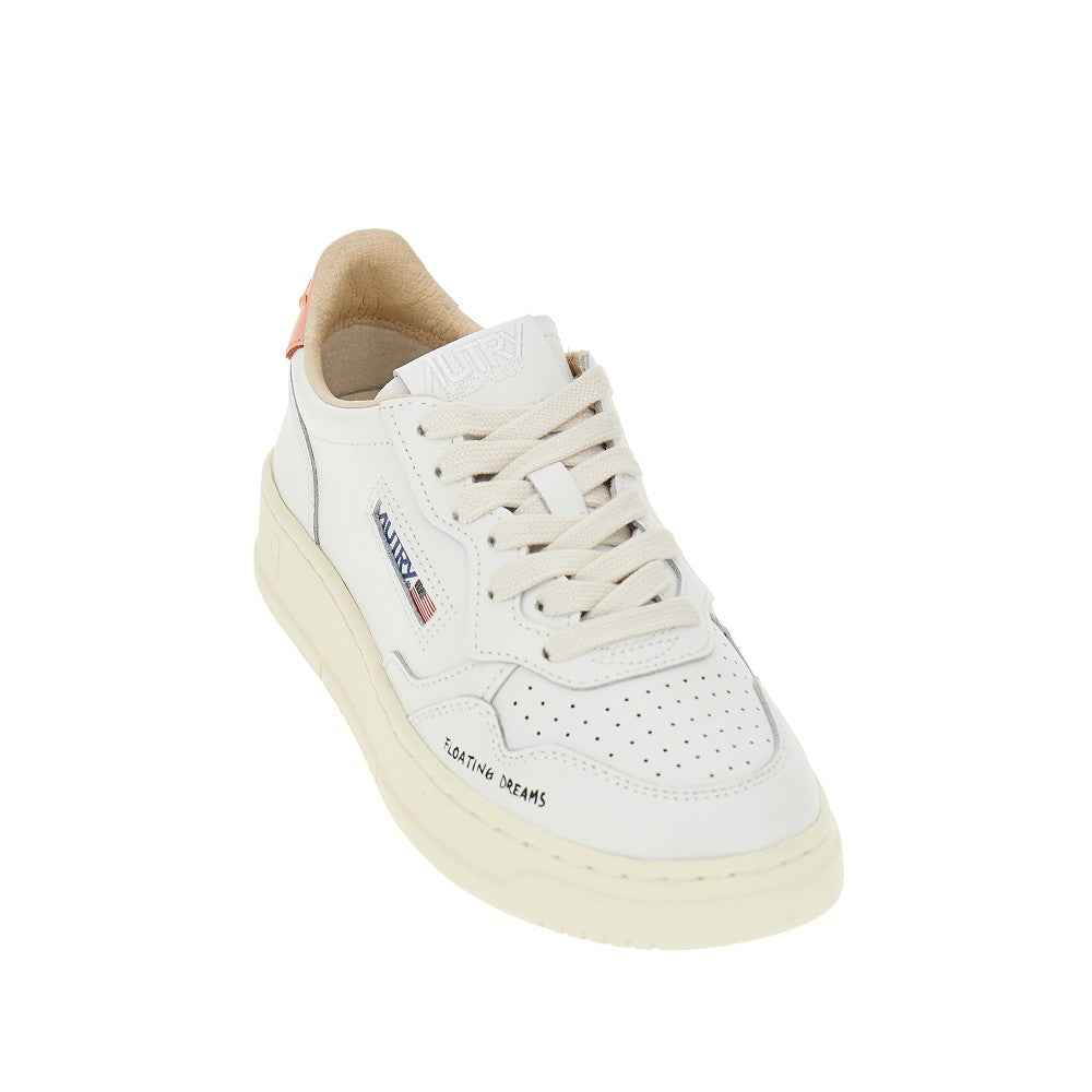 medalist low leather sneakers