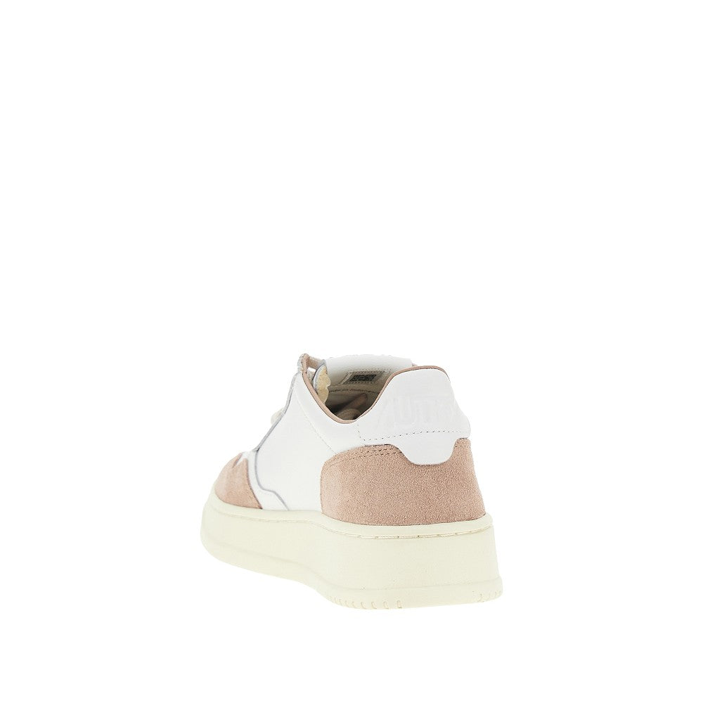 AUTRY 36 suede and leather medalist low sneakers