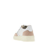 suede and leather medalist low sneakers