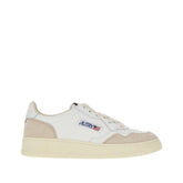 AUTRY 36 suede and leather medalist low sneakers