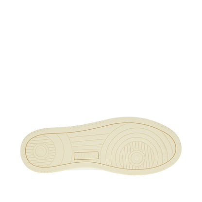 AUTRY 36 suede and leather medalist low sneakers