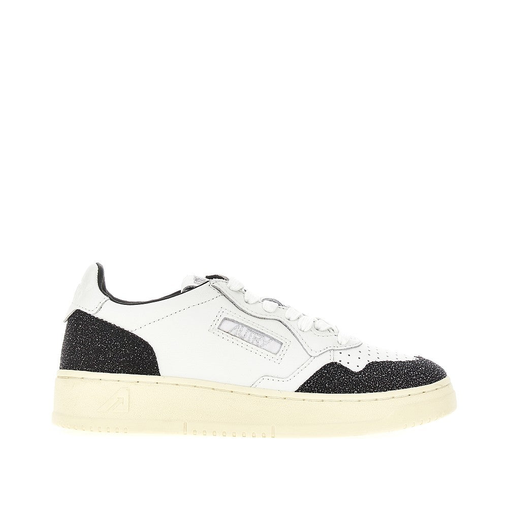 AUTRY 36 stardust medalist low leather sneakers