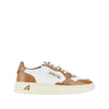 medalist low sneakers with patent details