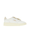 leather medalist low sneakers