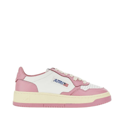 medalist low leather sneakers