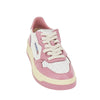 medalist low leather sneakers