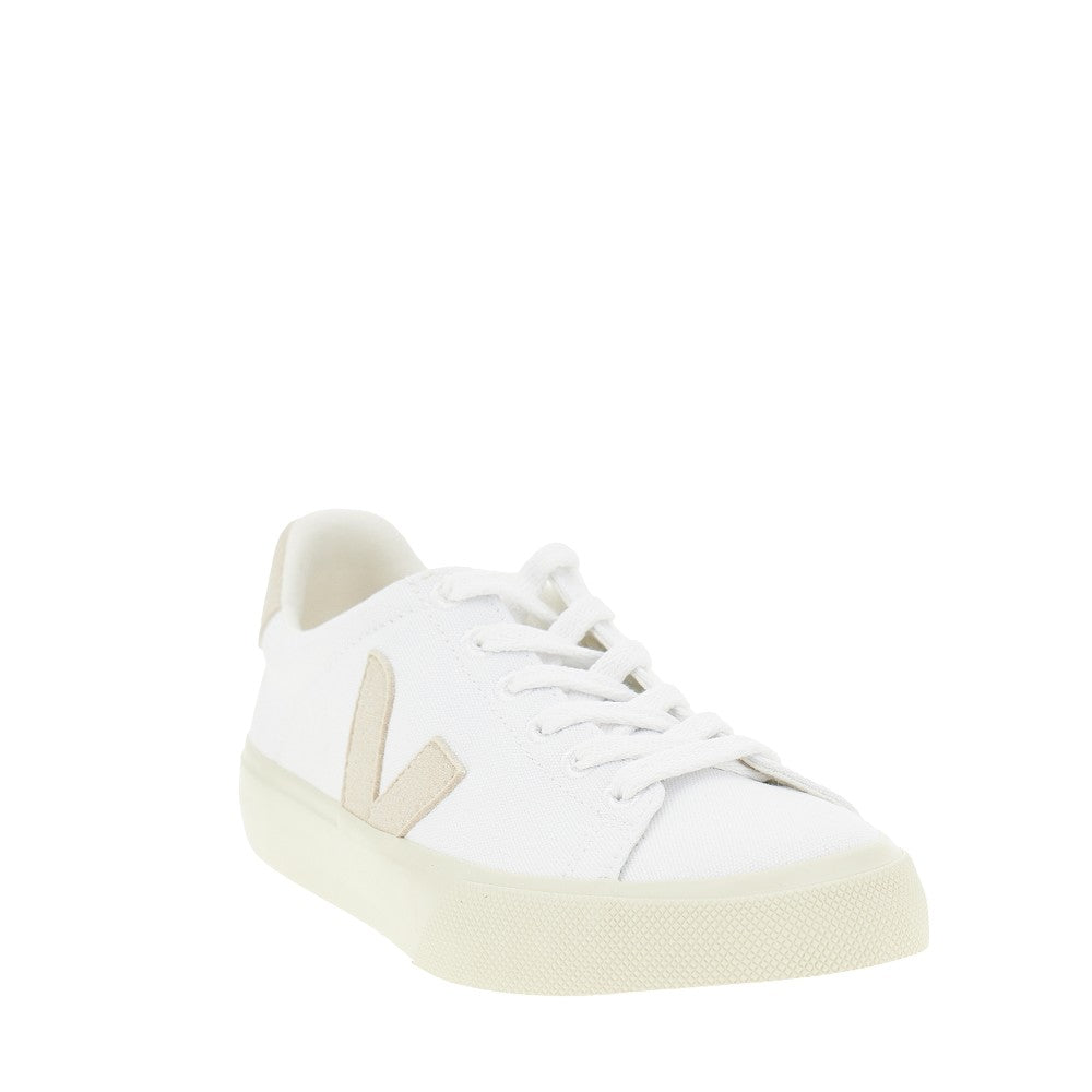 campo canvas leather sneakers