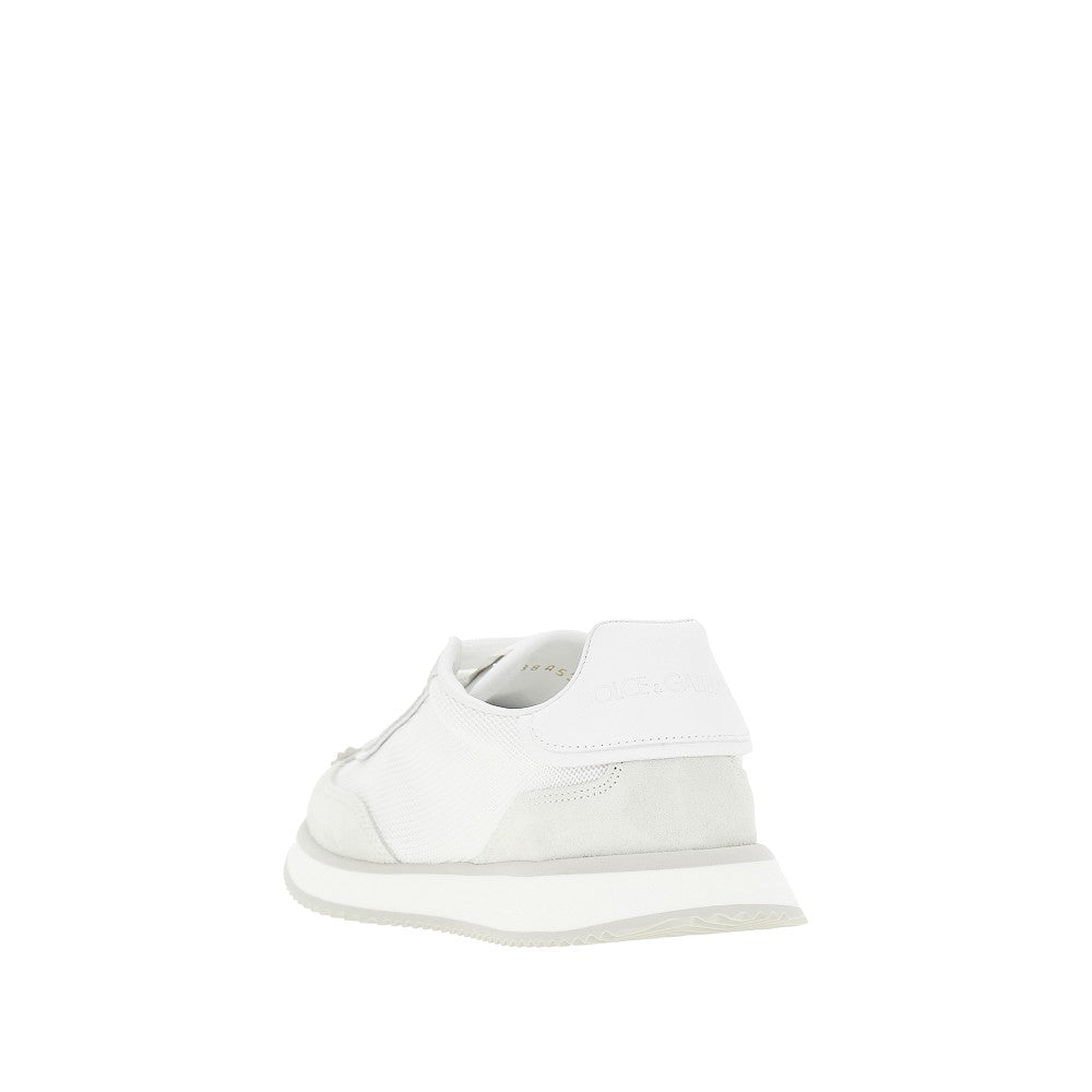 DOLCE&amp;GABBANA 36 dg cushion mesh and leather sneakers