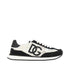 DOLCE&GABBANA 37+ lace and suede leather dg aria sneakers