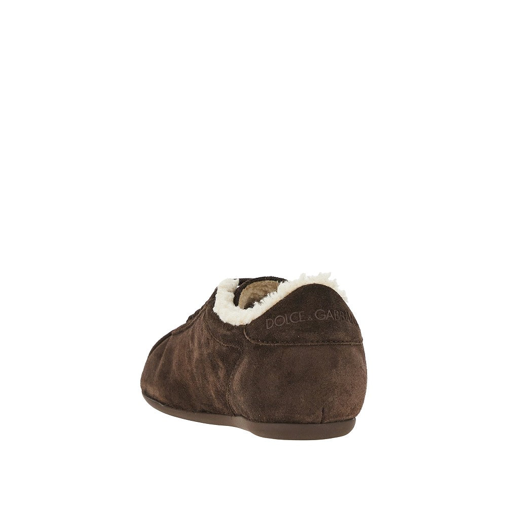ballet suede leather sneakers