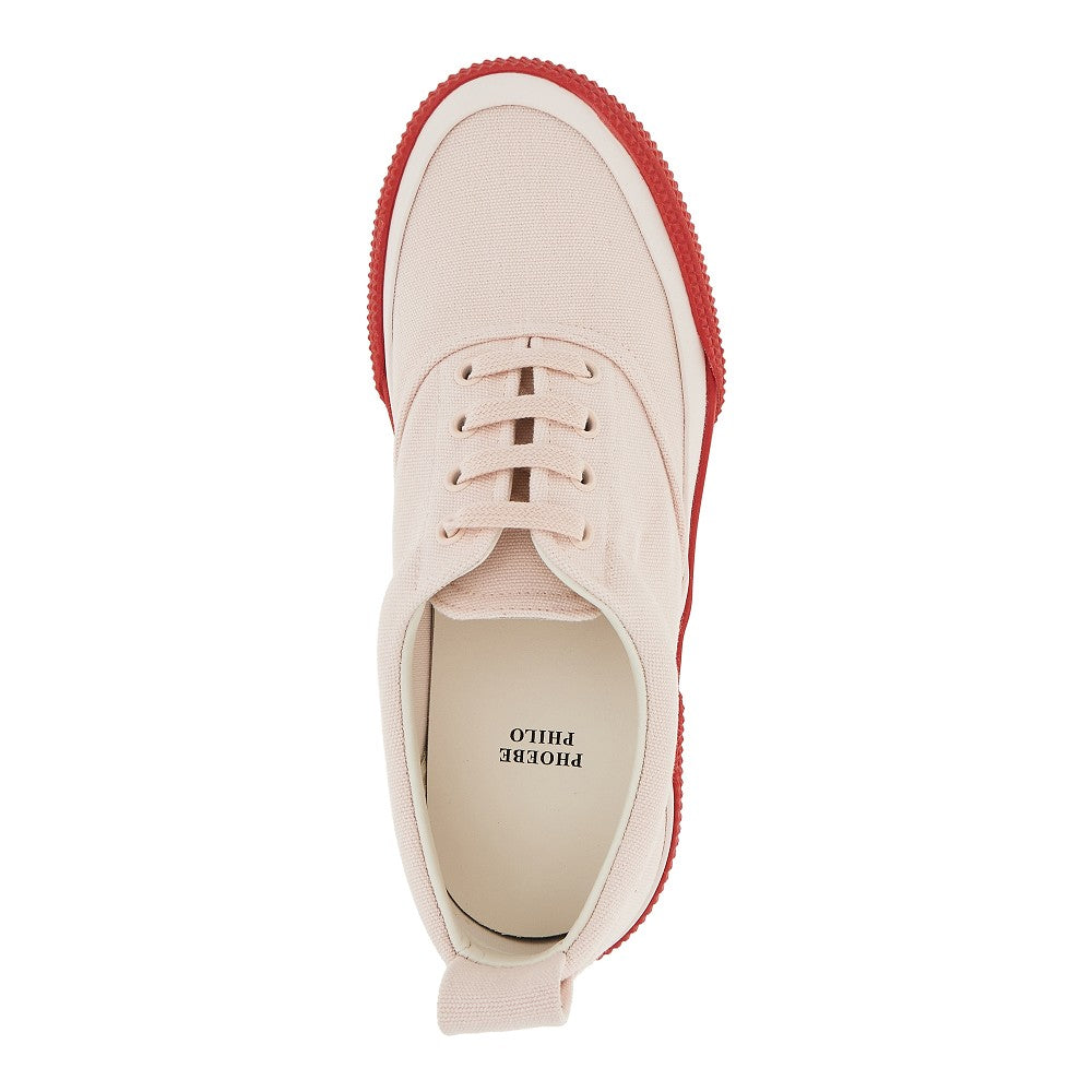 cotton canvas sneakers