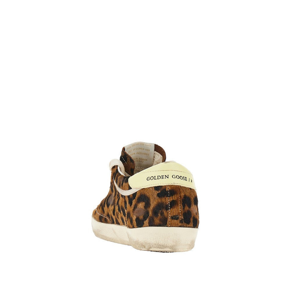 super-star hair-calf sneakers
