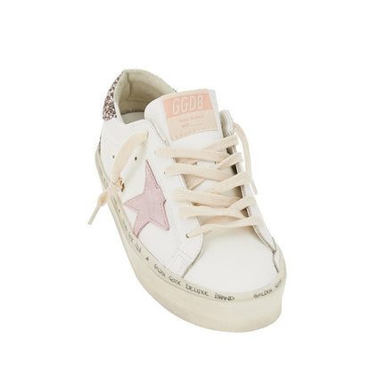 GOLDEN GOOSE 36 hi star leather sneakers