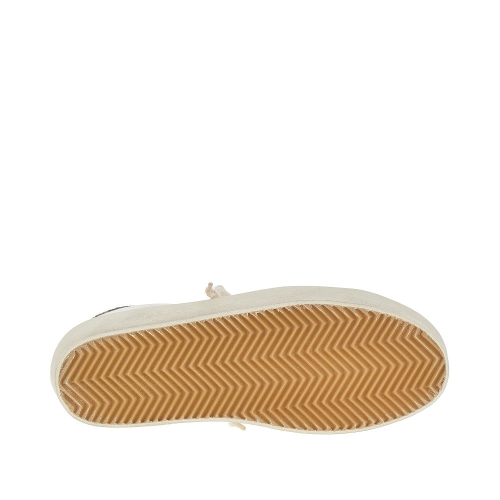 GOLDEN GOOSE 36 hi star leather sneakers