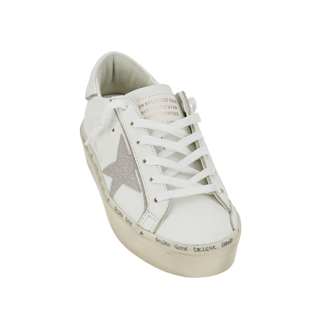 GOLDEN GOOSE 36 leather hi star sneakers