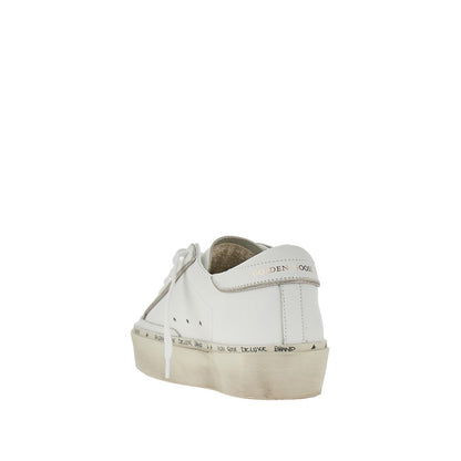 GOLDEN GOOSE 36 leather hi star sneakers