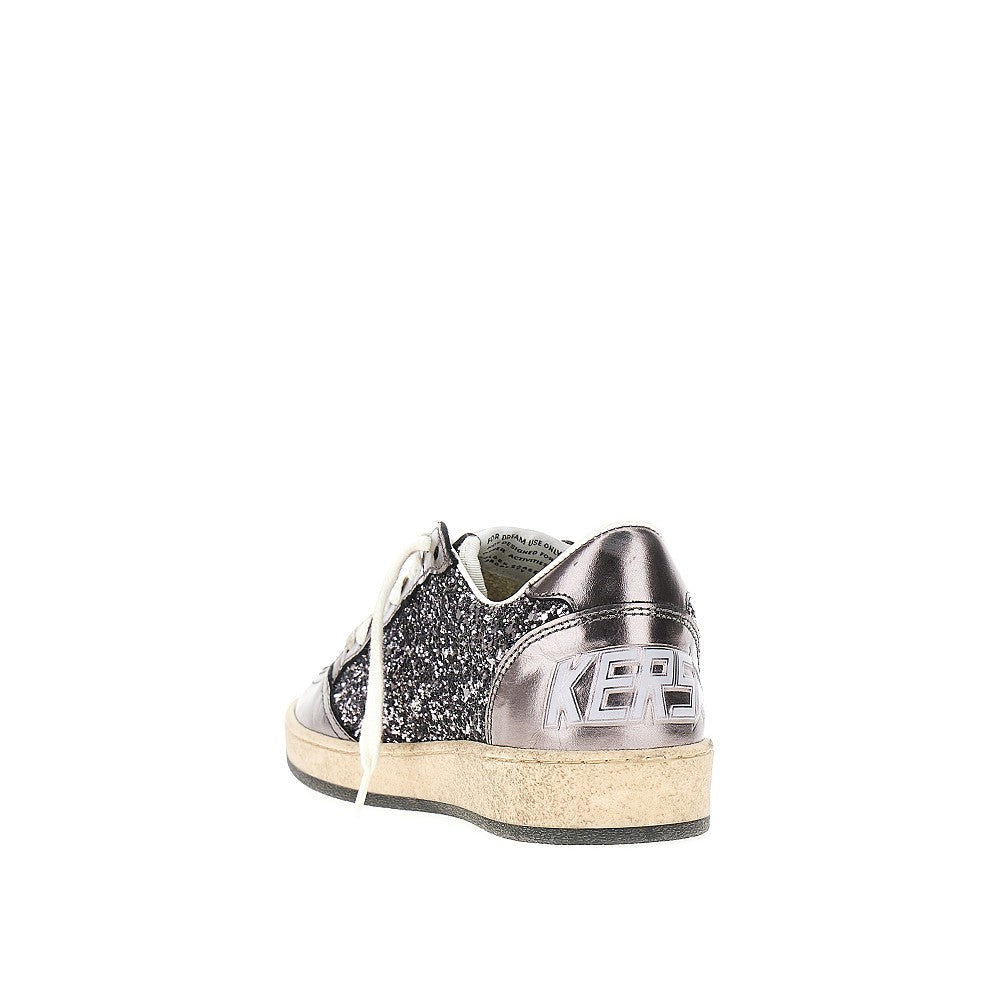 GOLDEN GOOSE 36 ballstar glittered sneakers