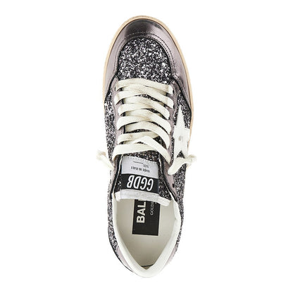GOLDEN GOOSE 36 ballstar glittered sneakers