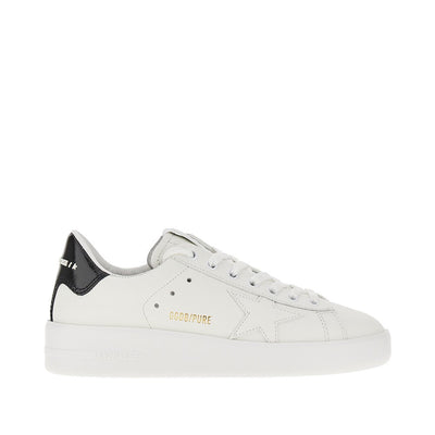 pure-star leather sneakers