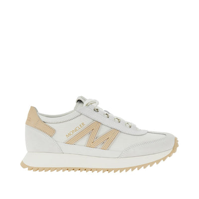 pacey2 leather and canvas sneakers