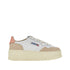 AUTRY 36 suede and leather medalist platform sneakers