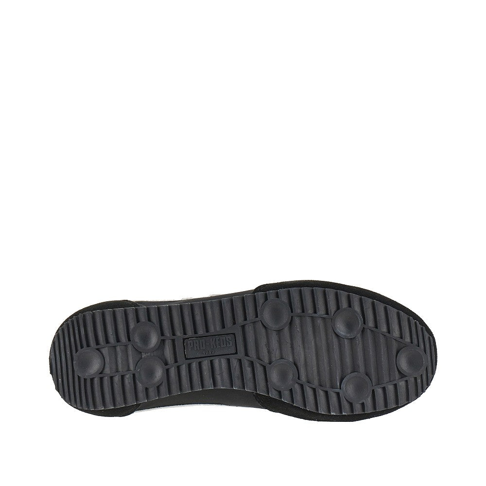 racer 77 nylon and suede leather sneakers