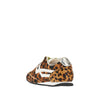leo-print calf-hair racer 77 sneakers