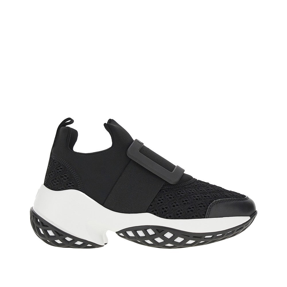 ROGER VIVIER 39 viv run fabric sneakers