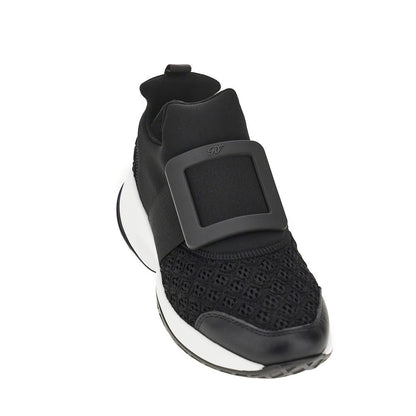 ROGER VIVIER 38 viv run fabric sneakers