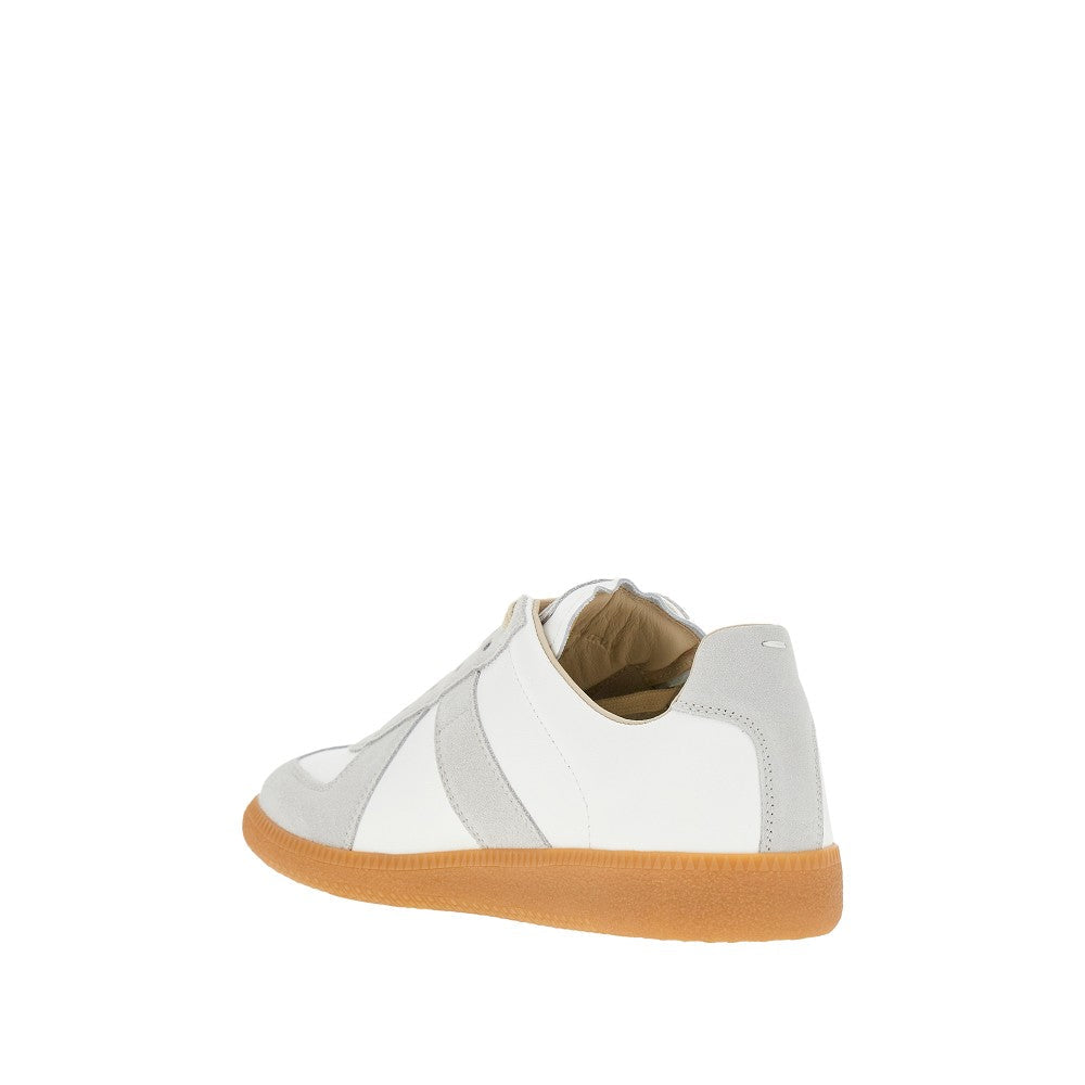 MAISON MARGIELA 37 leather replica sneakers