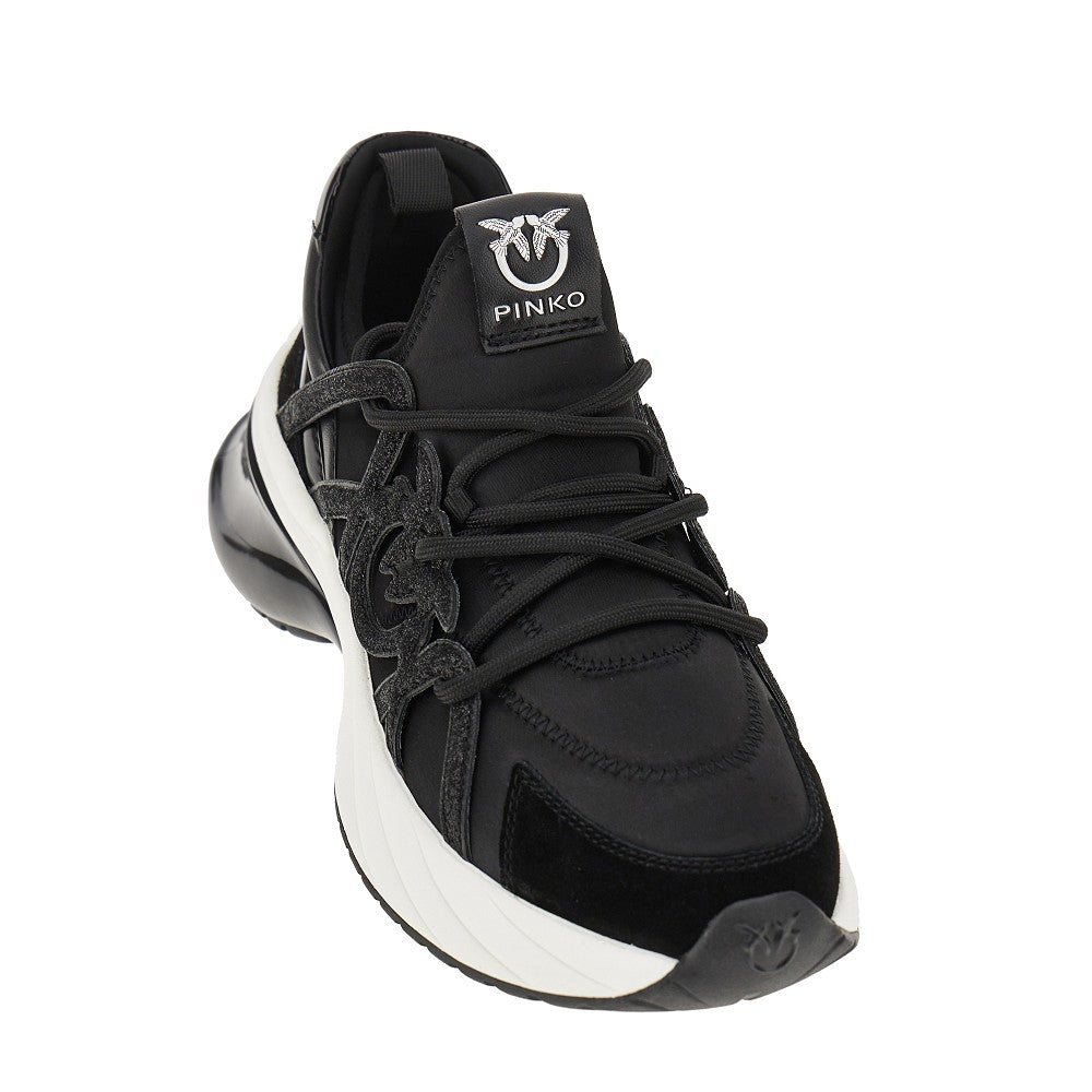 PINKO 36 slip-on sneakers with love birds logo