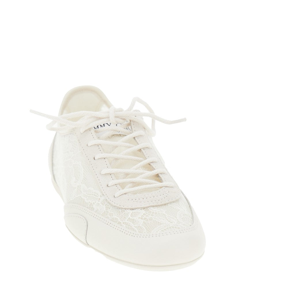 JIMMY CHOO 36 sunny leather sneakers