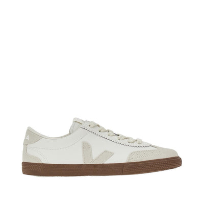leather volley sneakers