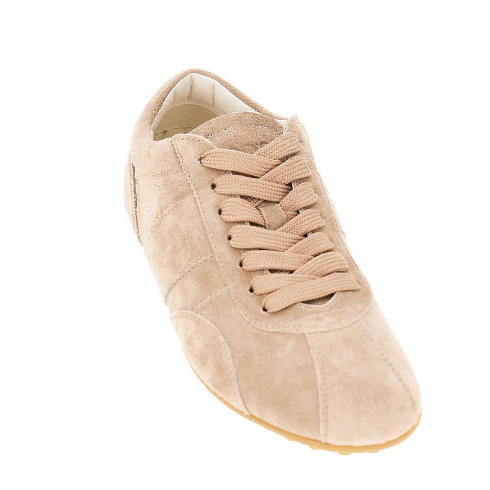 TODS 36 suede leather t-marathon sneakers