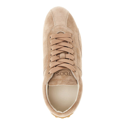 TODS 36 suede leather t-marathon sneakers