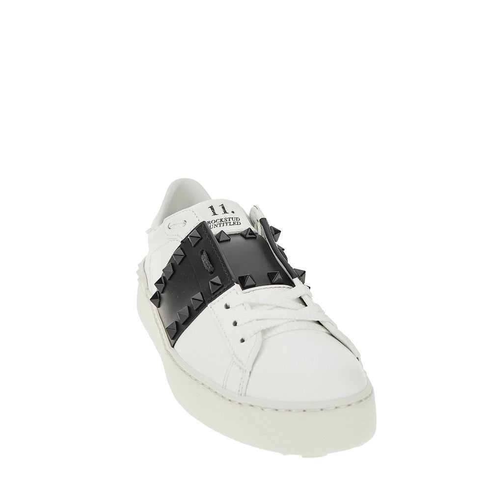 VALENTINO GARAVANI 36 rockstud untitled leather sneakers